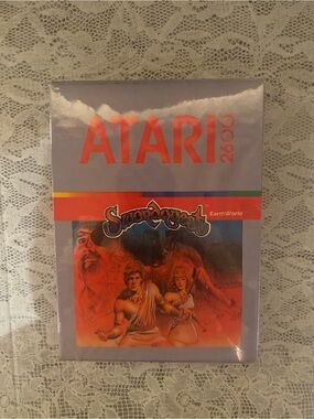 Rare New Sealed 1982 SwordQuest EarthWorld game Atari 2600 Mint